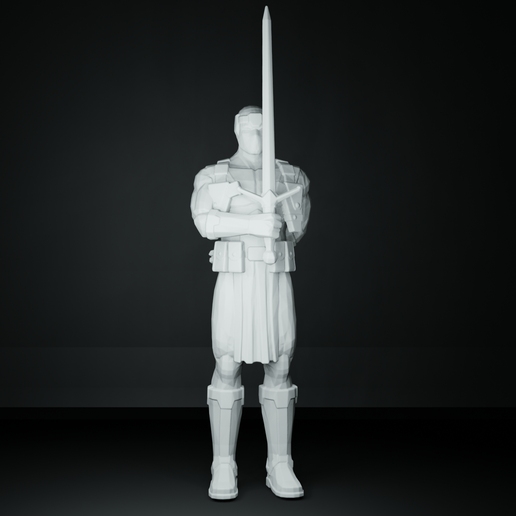 barão maravilha figura Series 8 arte brinquedo estátua quadrinho histórias quadrinhos miniatura mini escultura Admirador poli capitão América 3D print model - Mito3D