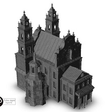 baroque cathedral - warhammer age sigmar bolt action flames war scenery terrain wargame modern architecture house thumbnails building figures game land dungeon fantasy games accessories 3d print model - Mito3D