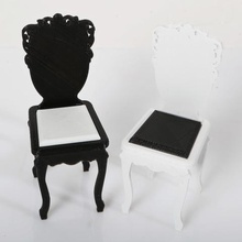 Barok sandalye oyun bebek oyuncak mobilya dekorasyon 3d print model - Mito3D