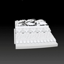 Barock Bilderrahmen-segment Kunst 3d print model - Mito3D