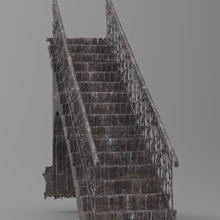 barocco scala pilastri design 4 3d print model - Mito3D