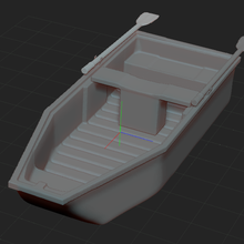 Barke verschiedene Boot Boote Meer schwimmen diorama 3d Modelle gedruckt Seemann 3d print model - Mito3D