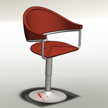 barrany chair 3d print model - Mito3D