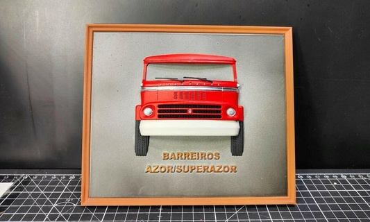 Barreiros Azor boyama model takım ölçek Pegasus kamyon ebro modelleme 3d print model - Mito3D