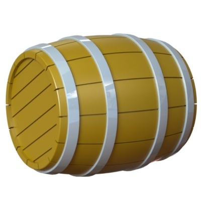 barrel 2 version - open close wine wineport portwine barril pipa winebarrel drink pensholder pirates portugalwine portugal 3d print model - Mito3D