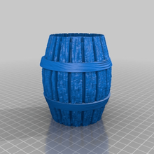barrel fass art models 3d print model - Mito3D