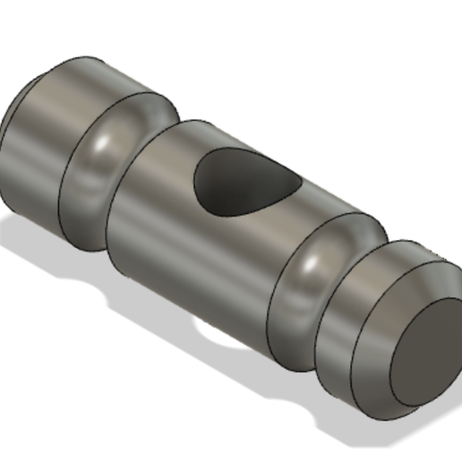 barril gas enchufe ar 15 3D print model - Mito3D