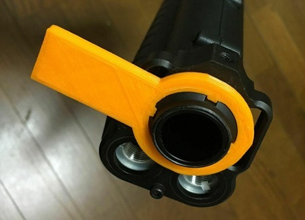 baril bague clé tm airsoft ksg gas shotgun accessoires fusil pompe jouet Jeu 3d print model - Mito3D