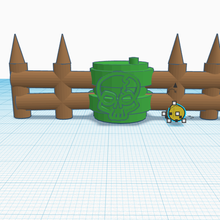 barricata ricaduta super mutante gioco 3d print model - Mito3D