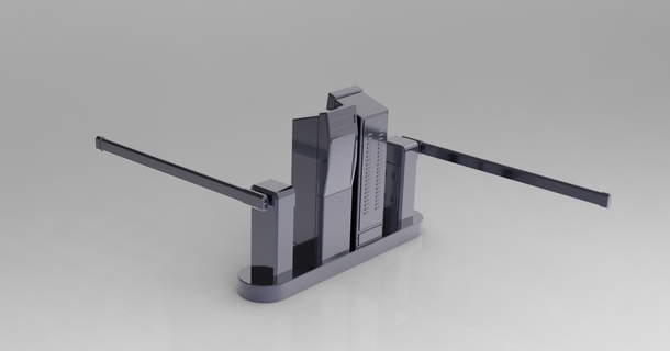 barrier gate toy model miniatures 3d print model - Mito3D