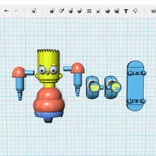 Bart 3d Spiel 3d print model - Mito3D