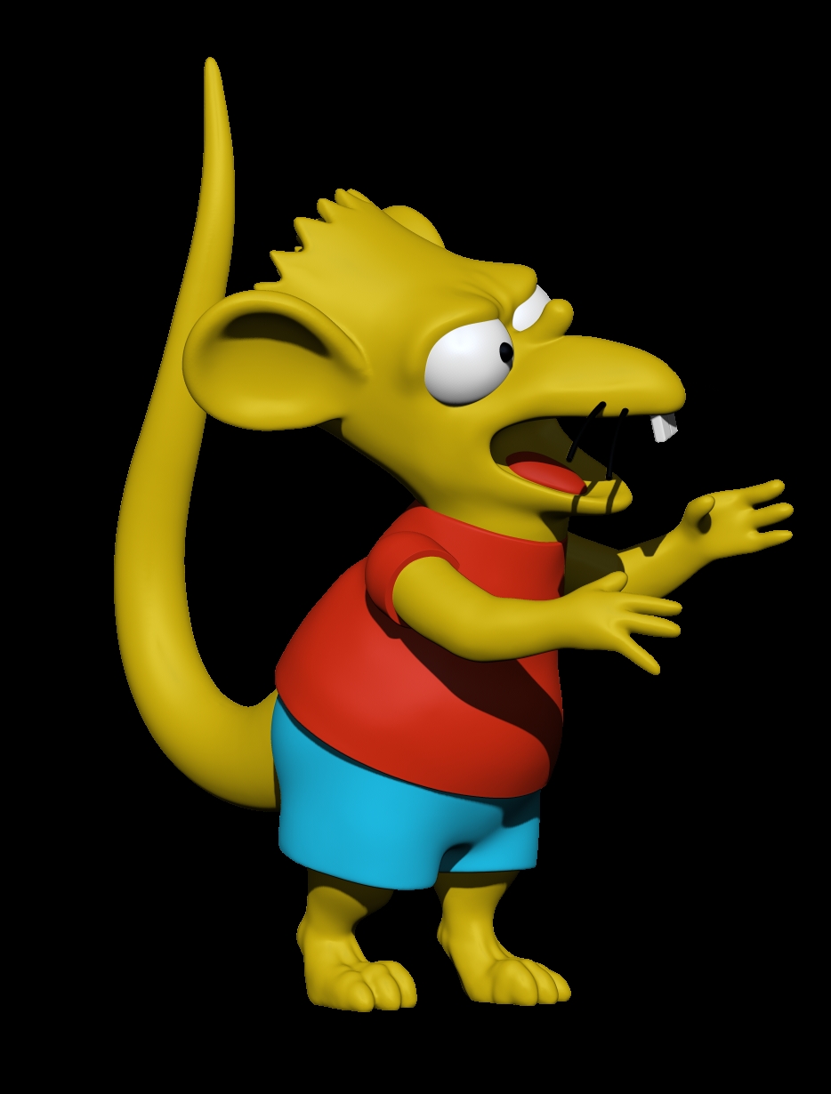 bart rata 3D print model - Mito3D