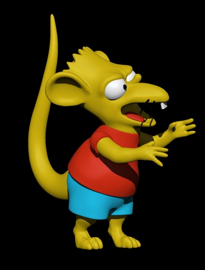 bart rata 3d print model - Mito3D