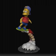 Bart Simpson Spielzeug Homer moe Spanne Lisa ned Flandern 3d print model - Mito3D
