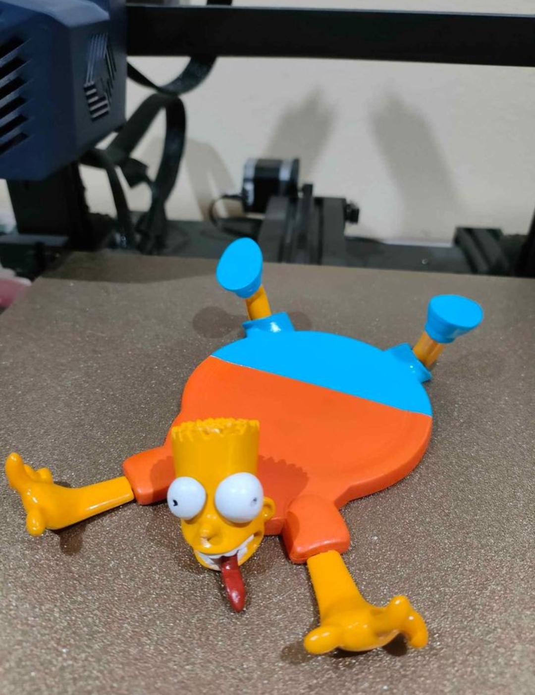 Bart Simpson Untersetzer Simpsons Homer 3D print model - Mito3D