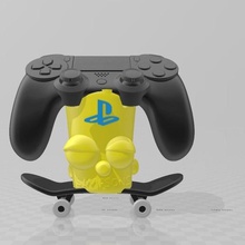bart simpson ps4 controller stand - prints flat game bart simpson simpsons ps4 controller stand ps4 controller holder ps4 stand ps4 mod homer playstation ps5 ps4 wall mount wallmount storage space saver