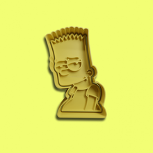 bart simpsons the simpson cutter cutters moulds 3d print model - Mito3D