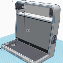 bartop arcade responsabili mini vewlix vari il fai da te 3d print model - Mito3D