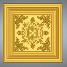 bas-relief original real 3d relief rope rosette cnc building decor ceiling wall mounting decoration cd-23 print architecture spirit love accessory florish seat mount ceil-mount fation metall work metal casting historic recreation wood steel glass 3d print model - Mito3D