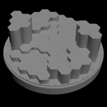 basalte base 1 3d print model - Mito3D