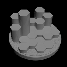 Basalt Base 8 3d print model - Mito3D