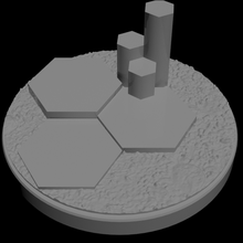 basalt base 9 3d print model - Mito3D