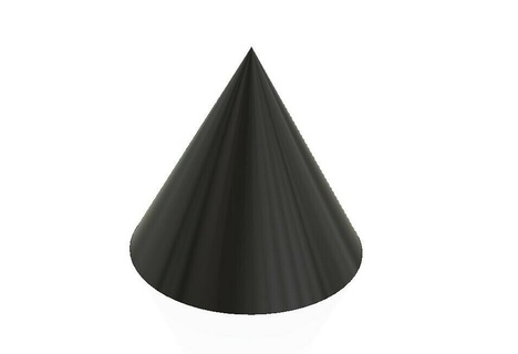 basalto cone 18cm eletrocultura cultura 3d print model - Mito3D