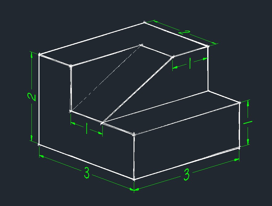 base block 2 básico quadra simples teste 3D print model - Mito3D