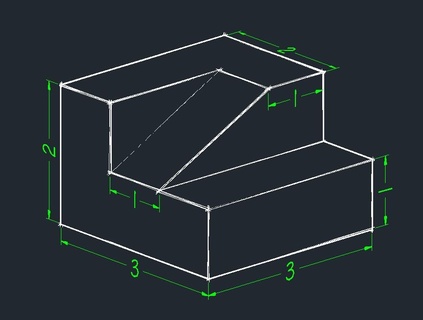 base-block 2 basic block simple test 3d print model - Mito3D
