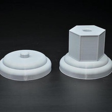base-colonna-002 art figura basi la di presentazione 3d print model - Mito3D