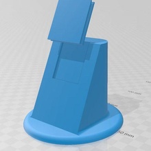 base plate ayakta durmak model kafalar Sanat temel tabak baş şekil vermek ayak 3d print model - Mito3D