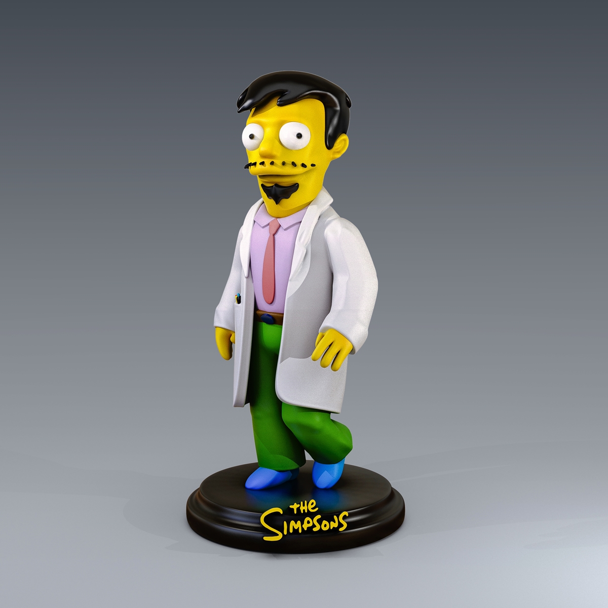 base164 simpson homer bart marge lisa dr comic movie burns moe ktusty otto smithers apu selma lou kent nick 3D print model - Mito3D