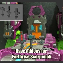 base addons transformateurs lever terre Scorponok Jeu 3d print model - Mito3D