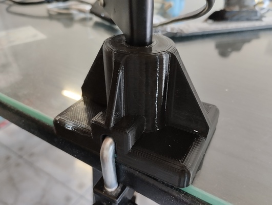 base anchorage mpara de mesa lampara soporte repuesto 3d print model - Mito3D