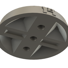 base bling magnetico fantasia calcio 3d print model - Mito3D