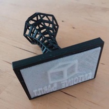 la base de mémoire tampon outil bureau 3d print model - Mito3D