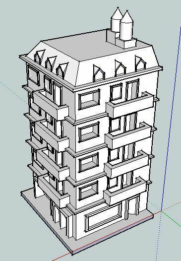 base edificio edifici strutture architettura Casa 3D print model - Mito3D