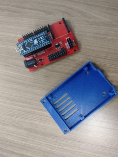base caso bainha escudo expansão arduino nano modelo 2 3d print model - Mito3D
