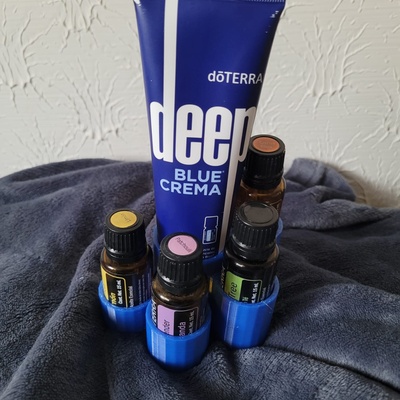 base essential oils deep blue ointment home doterra oil-based aromatherapy 3d print model - Mito3D