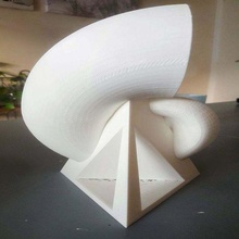 base fibonacci conchiglia Schermo spirale presentoire socle art_tools 3d print model - Mito3D