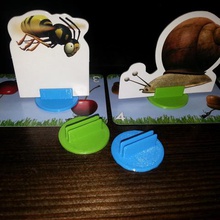 jeu de base minuscule jeton soutien socle 3d print model - Mito3D