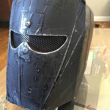 base casque cosplay airsoft homme fer DIY 3d print model - Mito3D