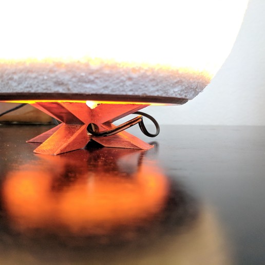 base luna lampada vari stand 3D print model - Mito3D