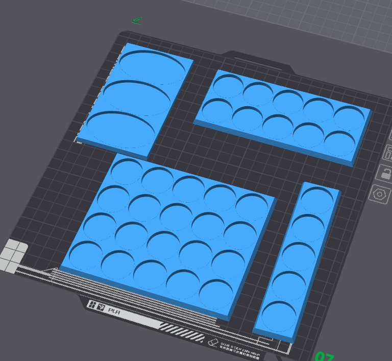 base movimento vassoi wargaming 3D print model - Mito3D