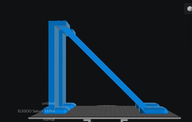 base pára aparado casa estante pelotão soporte muro 3d print model - Mito3D