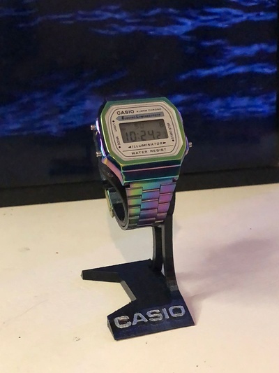temel para reloj casio izlemek saatler akıllı saat casiobaz 3d print model - Mito3D