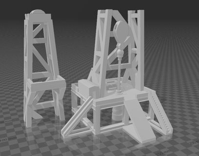 base petr leo em escala plataforma cavalinho mec nico extra 3d print model - Mito3D
