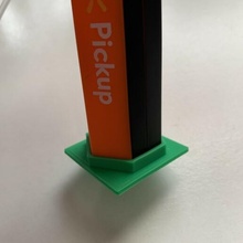 base recoger torre pez dispensador pez_dispenser pie 3d print model - Mito3D