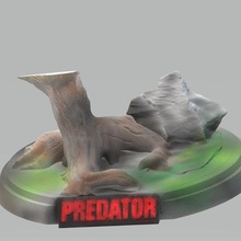base predator alien neca figure hot toys figma predatore 3d print model - Mito3D