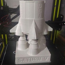 base Saturne créalité ender 3 modèle fusée jardinières 3d_printing 3d print model - Mito3D
